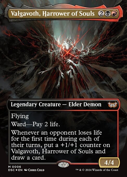 Valgavoth, Harrower of Souls - Duskmourn: House of Horror Commander - 6