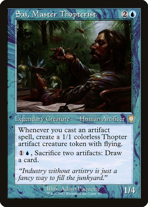 Sai, Master Thopterist - The Brothers' War Commander - 93