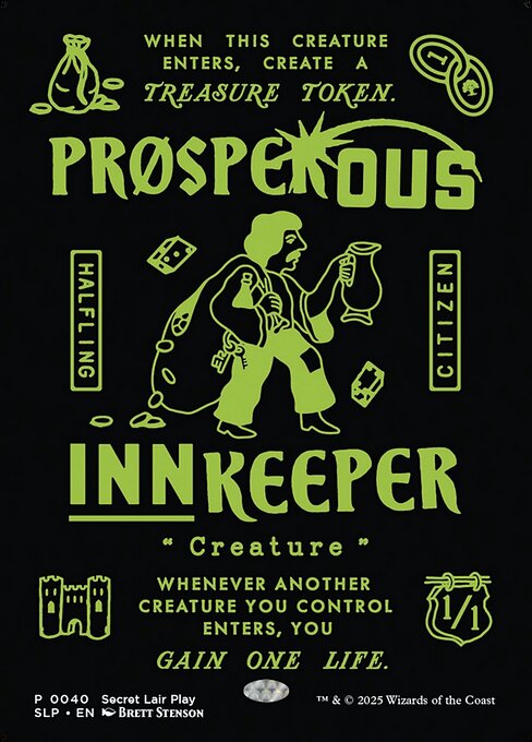 Prosperous Innkeeper - Secret Lair Promo - 40