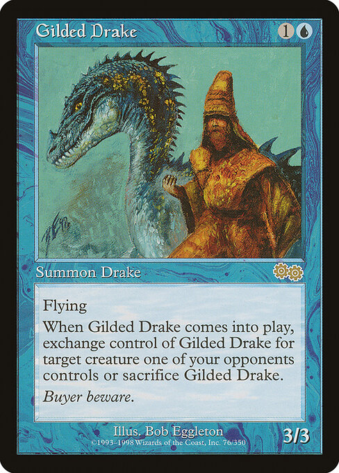 Gilded Drake - Urza's Saga - 76