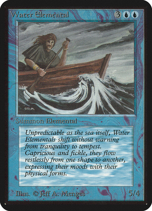 Water Elemental - Limited Edition Alpha - 91