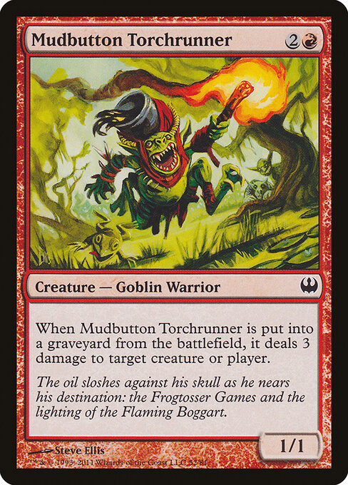 Mudbutton Torchrunner - Duel Decks: Knights vs. Dragons - 52