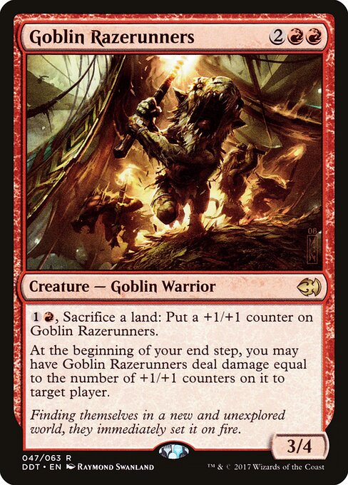Goblin Razerunners - Duel Decks: Merfolk vs. Goblins - 47