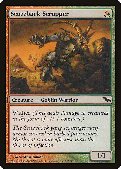 Scuzzback Scrapper - Shadowmoor - 217