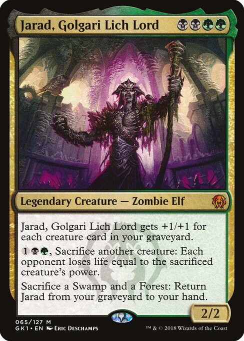 Jarad, Golgari Lich Lord - GRN Guild Kit - 65