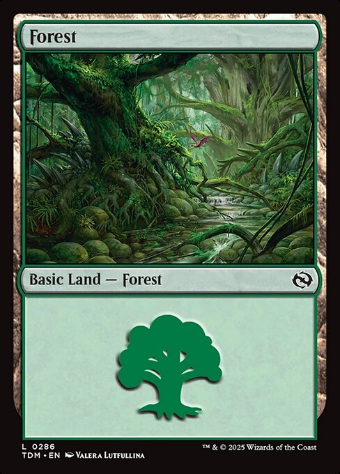 Forest - Tarkir: Dragonstorm - 286