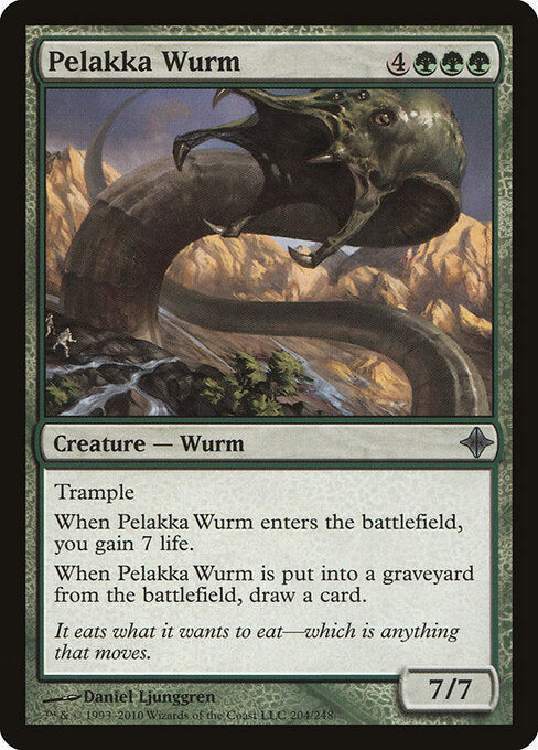 Pelakka Wurm - Rise of the Eldrazi - 204