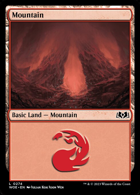 Mountain - Wilds of Eldraine - 274