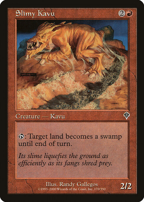 Slimy Kavu - Invasion - 170