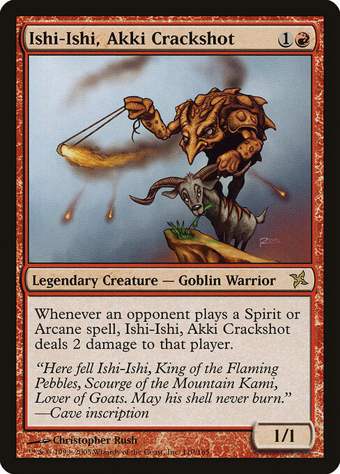 Ishi-Ishi, Akki Crackshot - Betrayers of Kamigawa - 110
