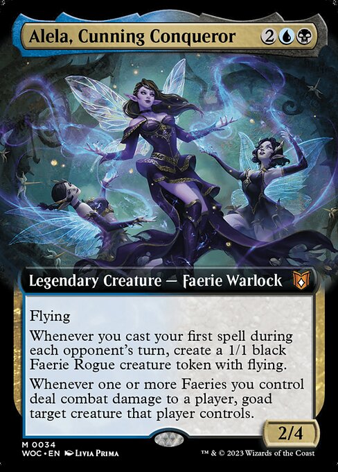 Alela, Cunning Conqueror - Wilds of Eldraine Commander - 34