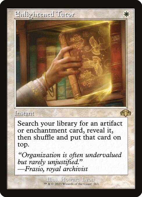 Enlightened Tutor - Dominaria Remastered - 263