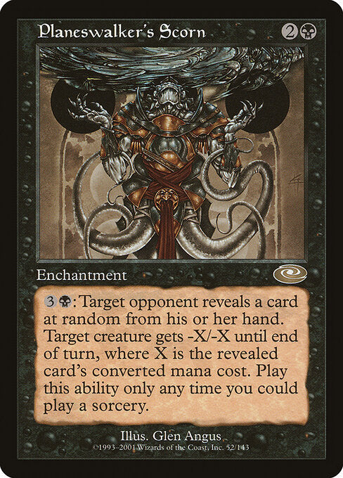 Planeswalker's Scorn - Planeshift - 52