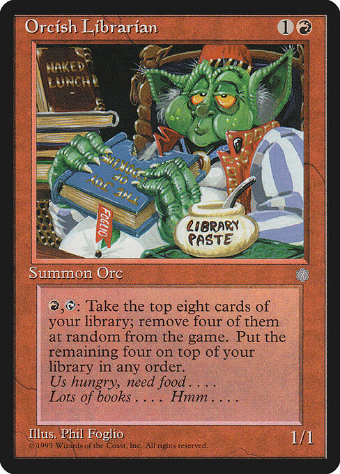 Orcish Librarian - Ice Age - 209