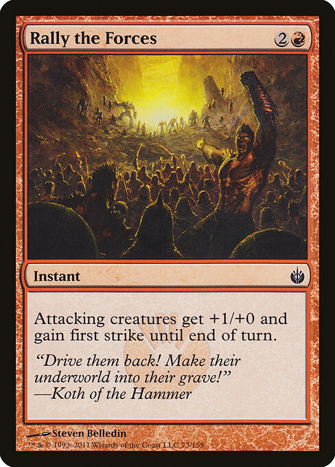 Rally the Forces - Mirrodin Besieged - 73