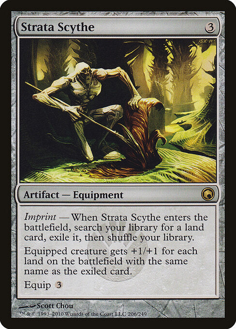 Strata Scythe - Scars of Mirrodin - 206