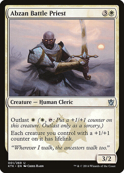 Abzan Battle Priest - Khans of Tarkir - 1