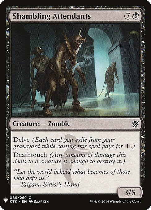 Shambling Attendants - The List - KTK-89