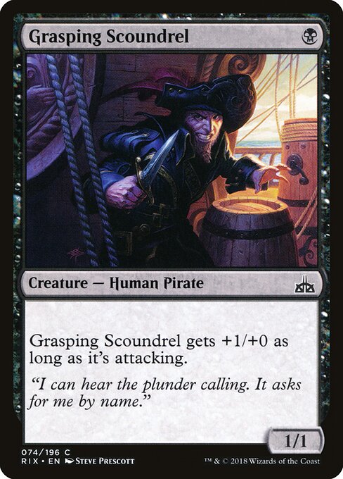 Grasping Scoundrel - Rivals of Ixalan - 74