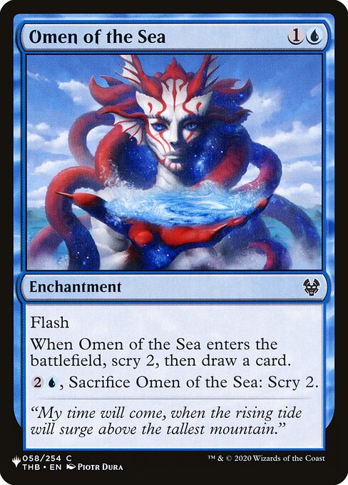 Omen of the Sea - The List - THB-58