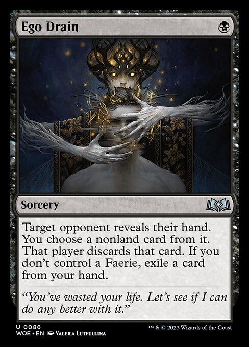 Ego Drain - Wilds of Eldraine - 86