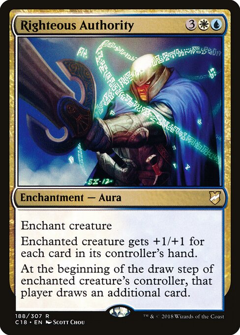 Righteous Authority - Commander 2018 - 188
