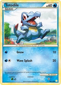 Totodile - HeartGold SoulSilver - 86/123