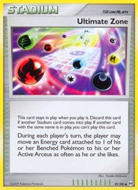 Ultimate Zone - Arceus - 91/99