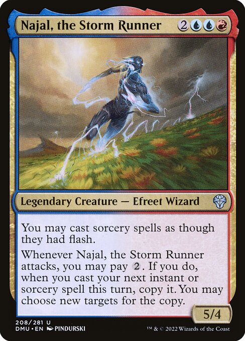 Najal, the Storm Runner - Dominaria United - 208