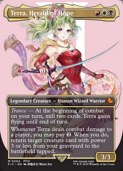 Terra, Herald of Hope - Final Fantasy Commander - 204