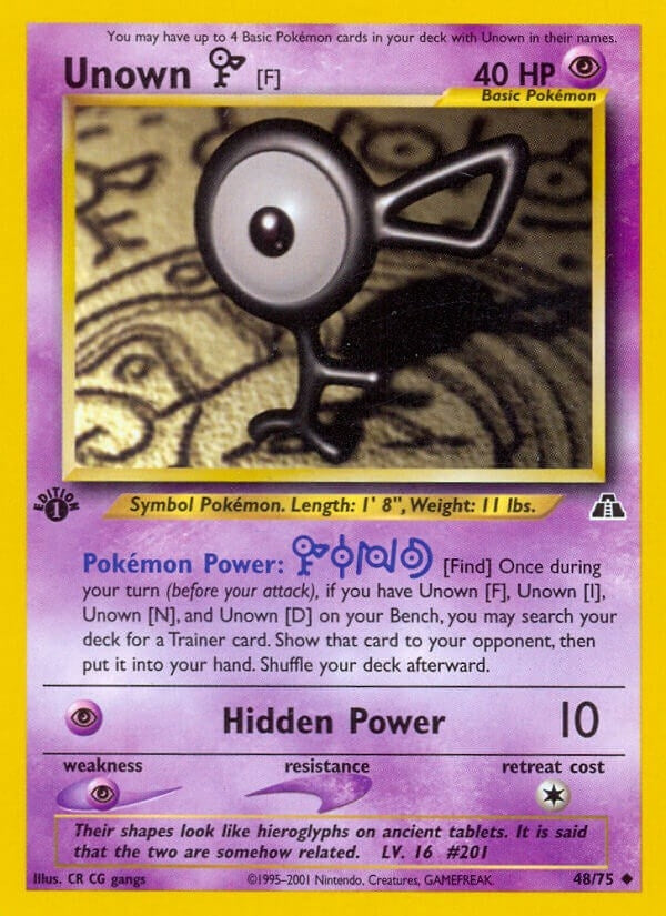 Unown [F] (48/75) (N2)
