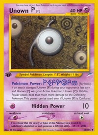 Unown [P] - Neo Destiny - 058/105