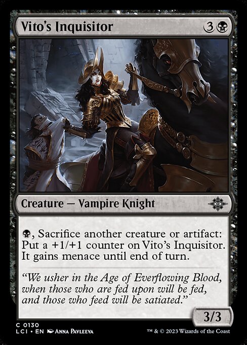 Vito's Inquisitor - The Lost Caverns of Ixalan - 130