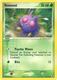 Venonat - EX FireRed & LeafGreen - 84/112
