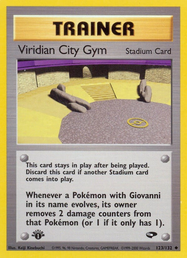 Viridian City Gym (123/132) (G2)