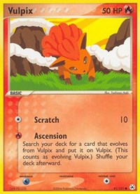 Vulpix - EX Hidden Legends - 81/101