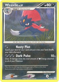 Weavile - Diamond and Pearl - 40/130