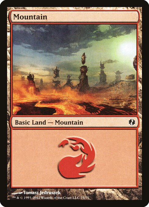 Mountain - Duel Decks: Venser vs. Koth - 75