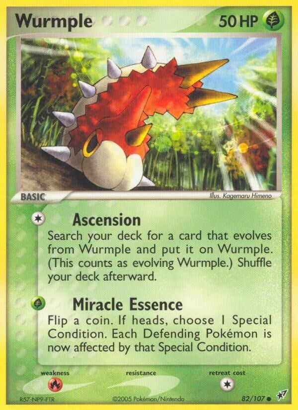 Wurmple (82/107) (DX)