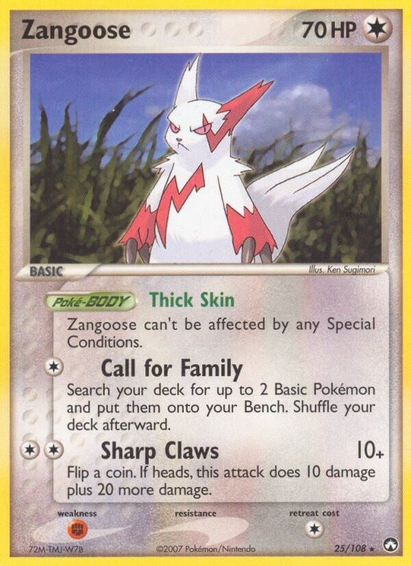 Zangoose (25/108) (PK)