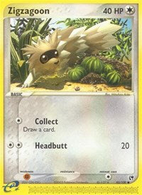 Zigzagoon - EX Sandstorm - 85/100