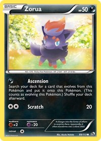 Zorua - Legendary Treasures - 89/113