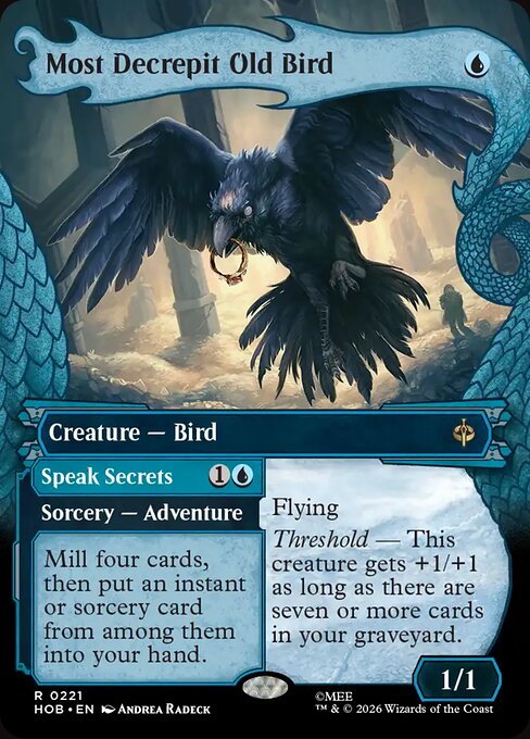 Most Decrepit Old Bird // Speak Secrets - The Hobbit - 221