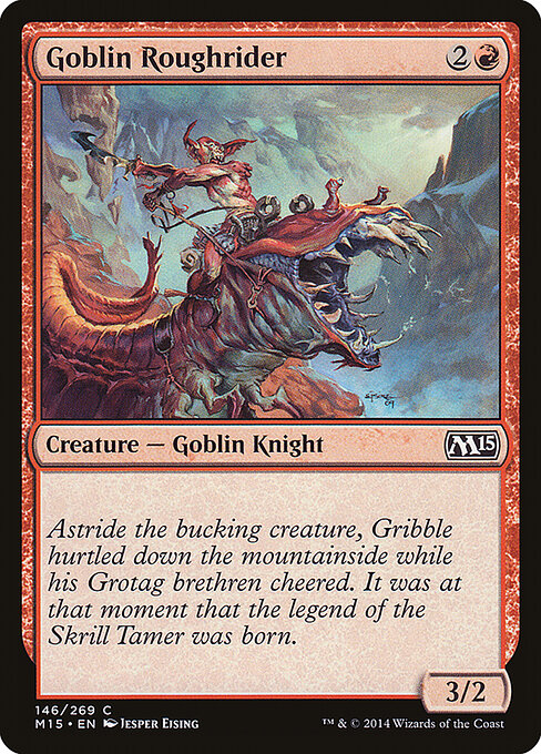 Goblin Roughrider - Magic 2015 - 146