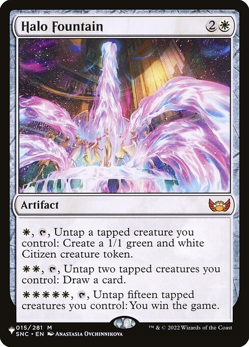 Halo Fountain - The List - SNC-15