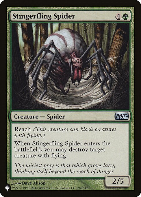 Stingerfling Spider - The List - M12-197