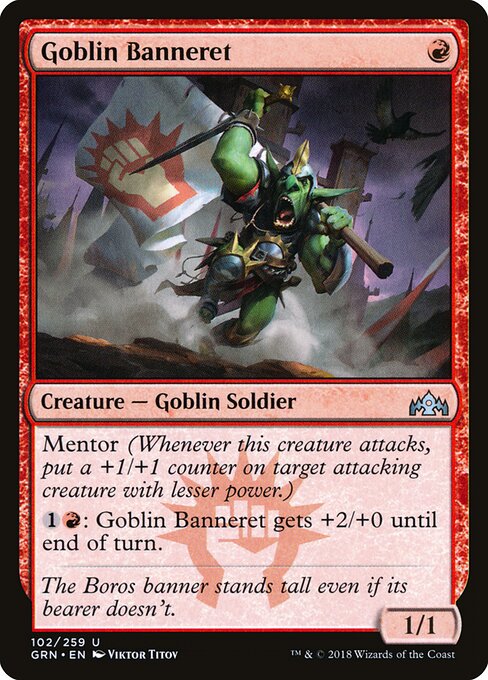 Goblin Banneret - Guilds of Ravnica - 102