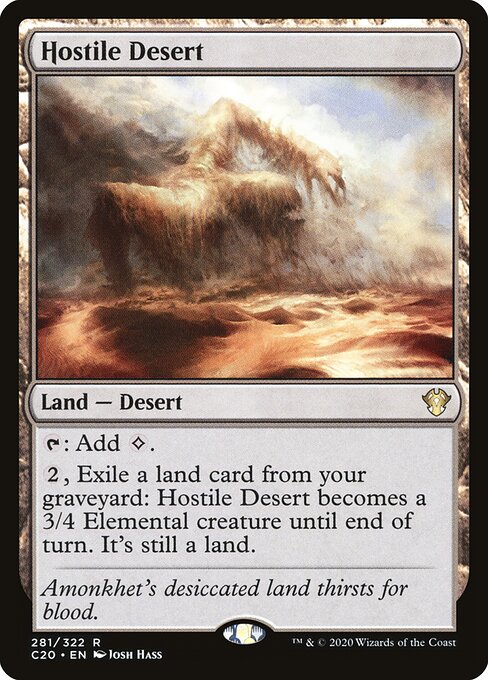 Hostile Desert - Commander 2020 - 281