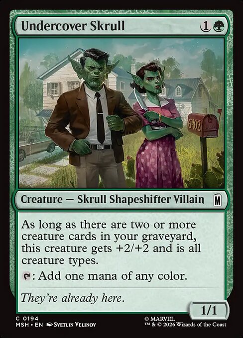 Undercover Skrull - Marvel Super Heroes - 194
