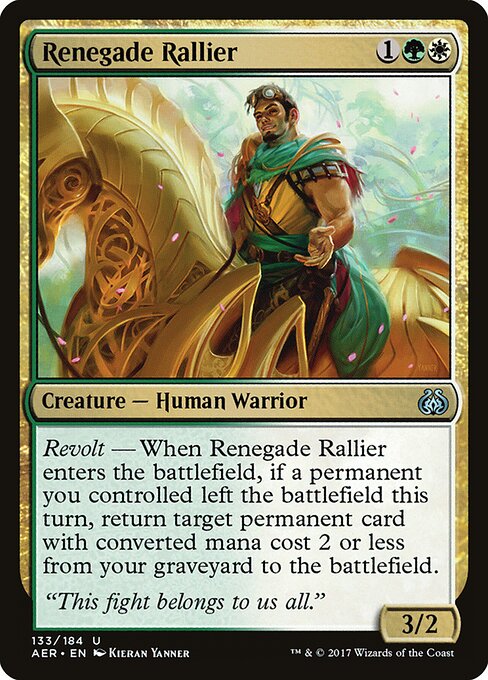 Renegade Rallier - Aether Revolt - 133